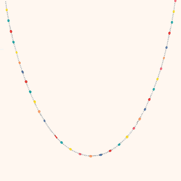 Stijlvolle Regenboogketting - Iris