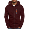 Modieuze hoodie met ritssluiting - Markus