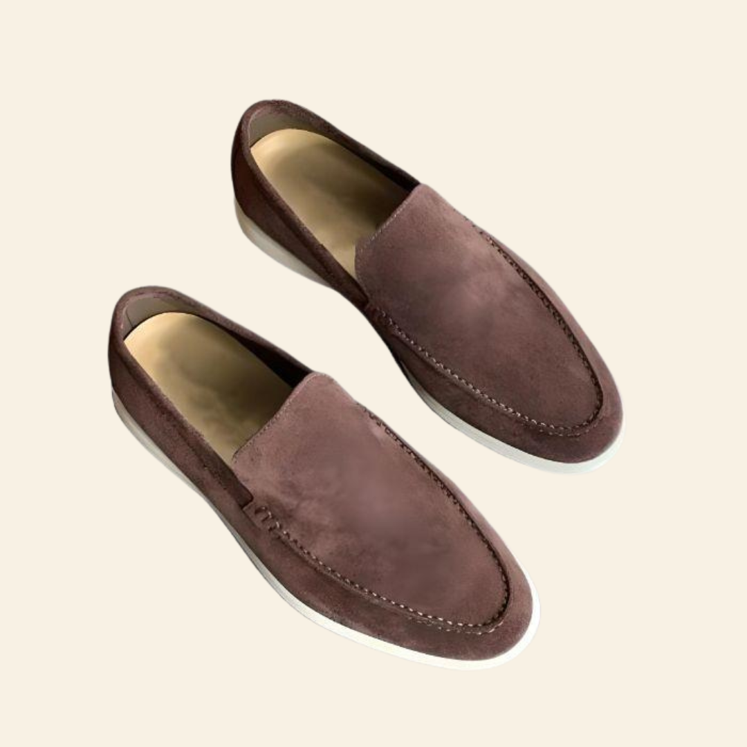 Stijlvolle en Comfortabele Suède Loafers - Mason