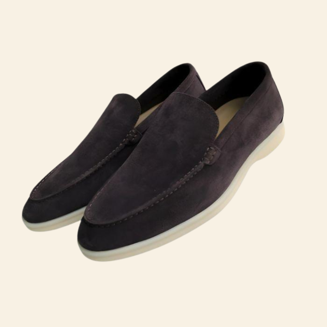 Stijlvolle en Comfortabele Suède Loafers - Mason