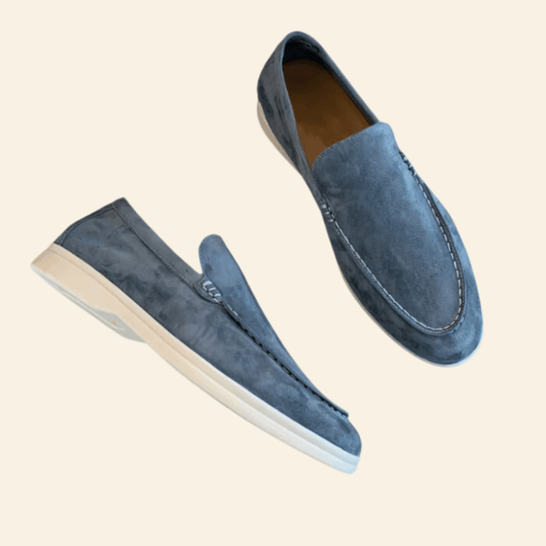 Stijlvolle en Comfortabele Suède Loafers - Mason