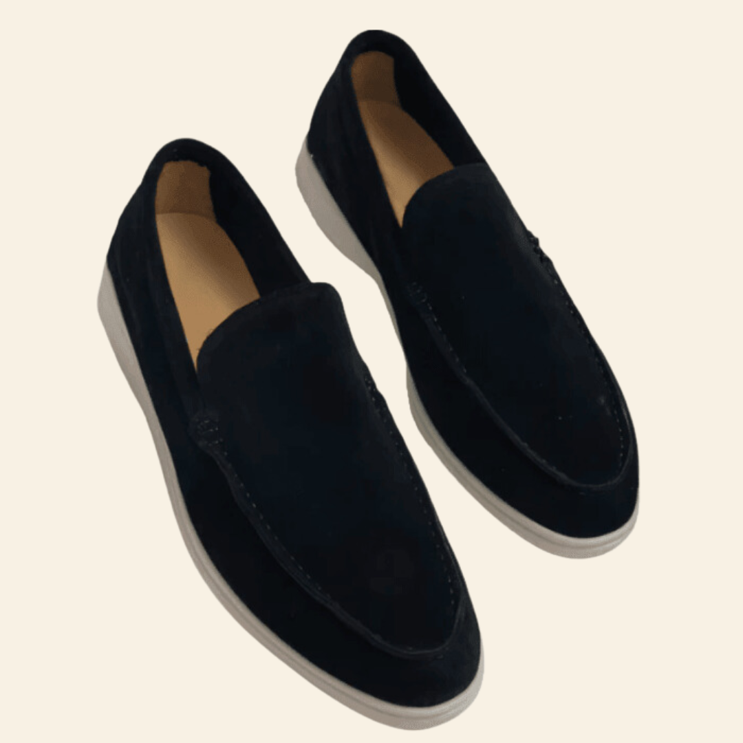 Stijlvolle en Comfortabele Suède Loafers - Mason