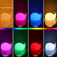 Magisch Verlichte Walvis Nachtlamp – Luma | Zacht Licht voor Kinderen