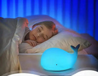 Magisch Verlichte Walvis Nachtlamp – Luma | Zacht Licht voor Kinderen