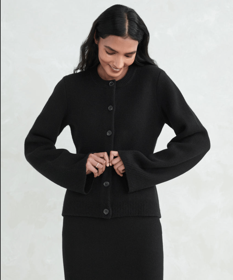 Zachte Button-Up Trui - Eveline