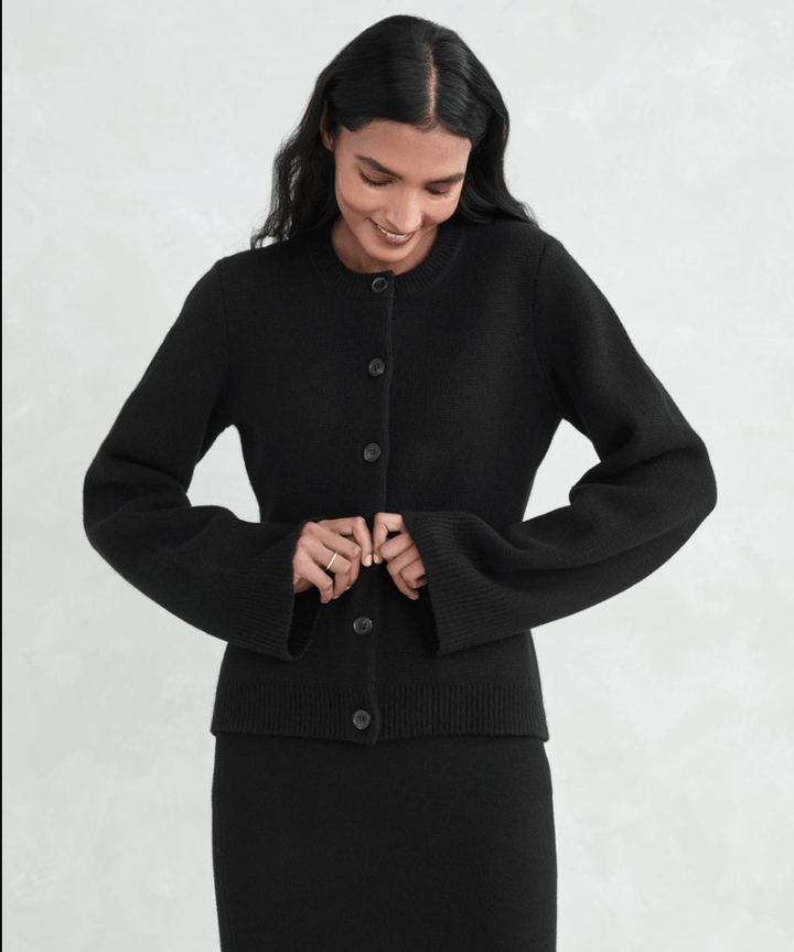 Zachte Button-Up Trui - Eveline