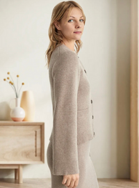 Zachte Button-Up Trui - Eveline
