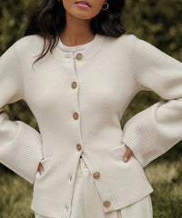 Zachte Button-Up Trui - Eveline