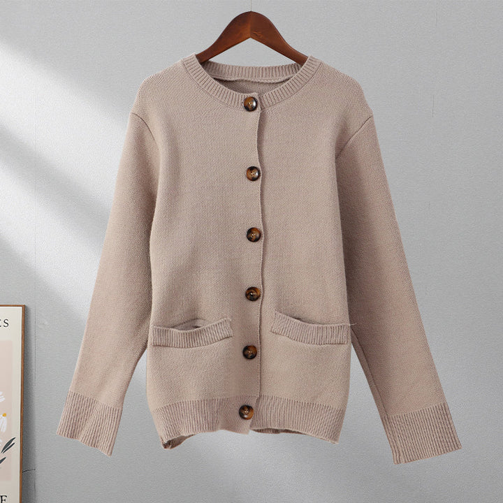 Zachte Button-Up Trui - Eveline