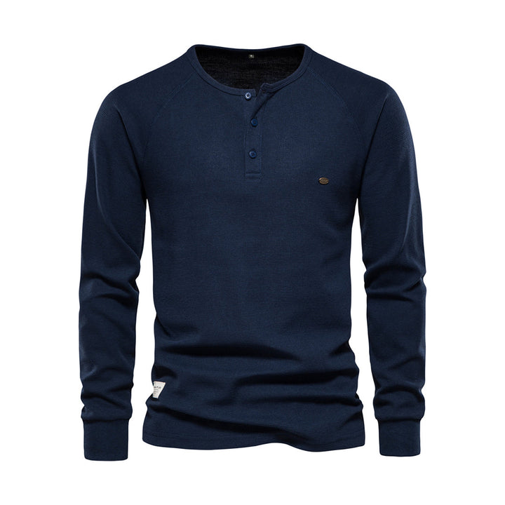 Stijlvol Heren Shirt met Lange Mouwen - Milo