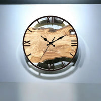 Transparante Wandklok – Glimmor