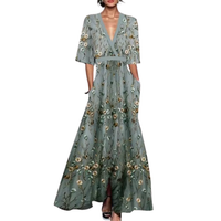Zomerjurk - Lola | Luxueuze jurk met tailleriem