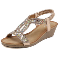 Luxe Dames Sandalen met Wedge Hak – Celeste