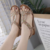 Luxe Dames Sandalen met Wedge Hak – Celeste