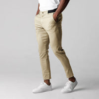 Klassieke heren stretchbroek met een comfortabele pasvorm – Matteo