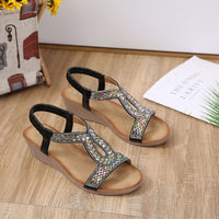 Luxe Dames Sandalen met Wedge Hak – Celeste