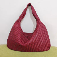 Trendy Geweven Schoudertas - Ruby