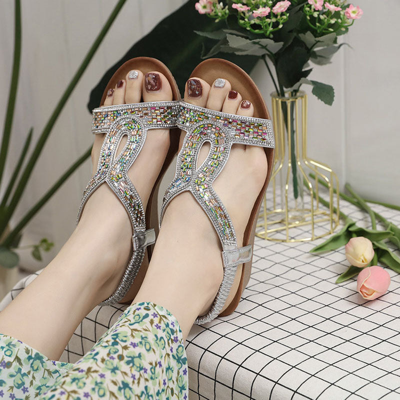 Luxe Dames Sandalen met Wedge Hak – Celeste