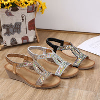 Luxe Dames Sandalen met Wedge Hak – Celeste