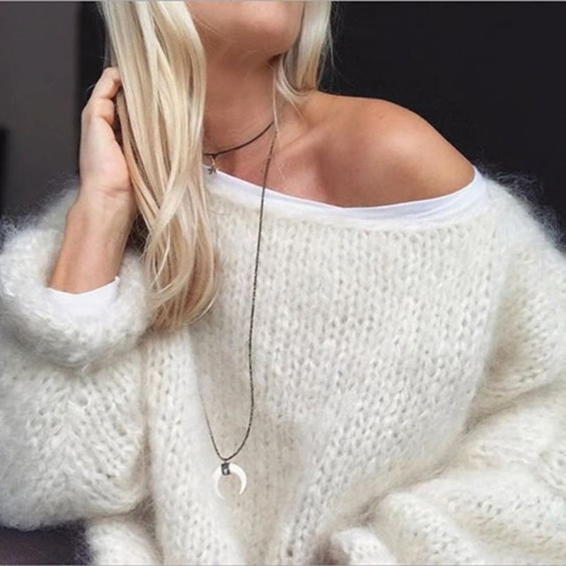 Oversized Gehaakte Damestrui – Freja