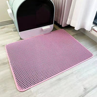 Dubbelgelaagde Kattenbakmat (1+1 Gratis!) – PawCatch