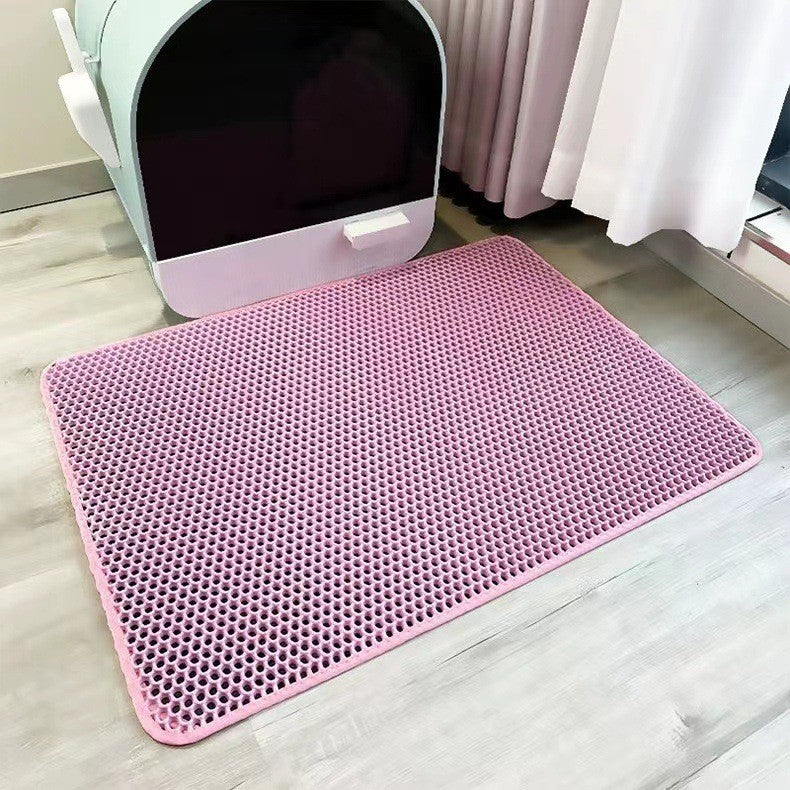 Dubbelgelaagde Kattenbakmat (1+1 Gratis!) – PawCatch