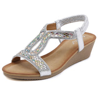 Luxe Dames Sandalen met Wedge Hak – Celeste