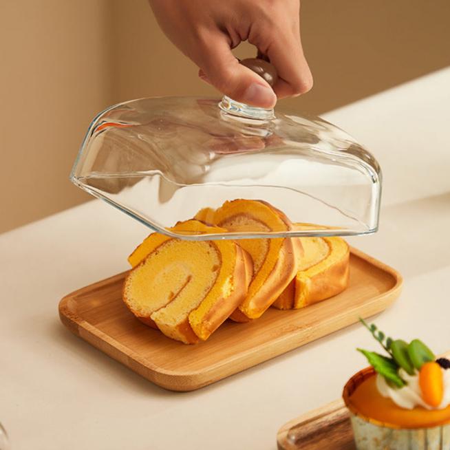 Boterhouder van Hout en Glas - ButterElegance