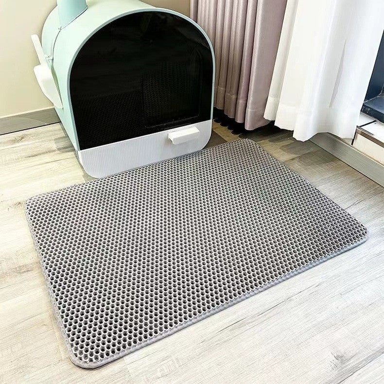 Dubbelgelaagde Kattenbakmat (1+1 Gratis!) – PawCatch