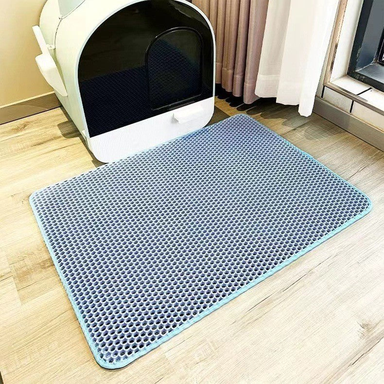 Dubbelgelaagde Kattenbakmat (1+1 Gratis!) – PawCatch