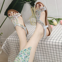 Luxe Dames Sandalen met Wedge Hak – Celeste