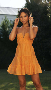 Vloeiende & Mouwloze Zomerjurk – Elina