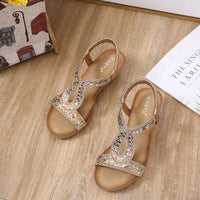 Luxe Dames Sandalen met Wedge Hak – Celeste