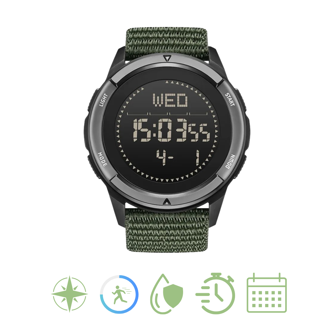 Carbon Adventure Horloge - SummitPulse