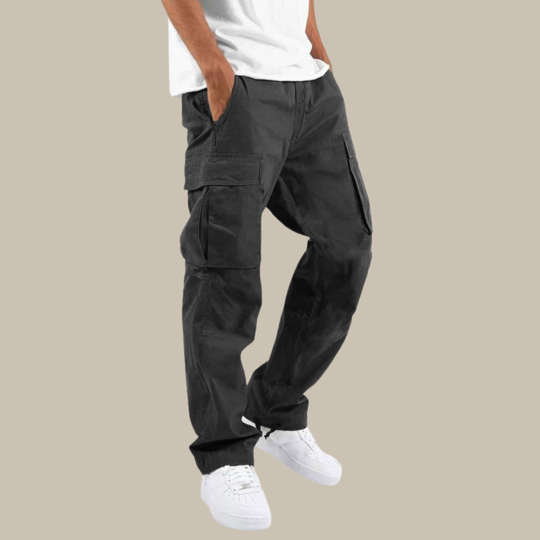 Flexibele Cargo Broek | Stretch Regular-Fit Mannen