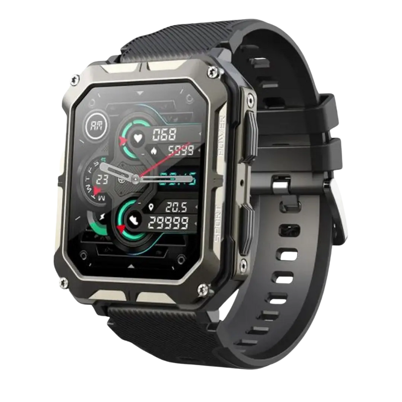 Robuuste Smartwatch met Hartslagmeter & Stappenteller - EnduranceX