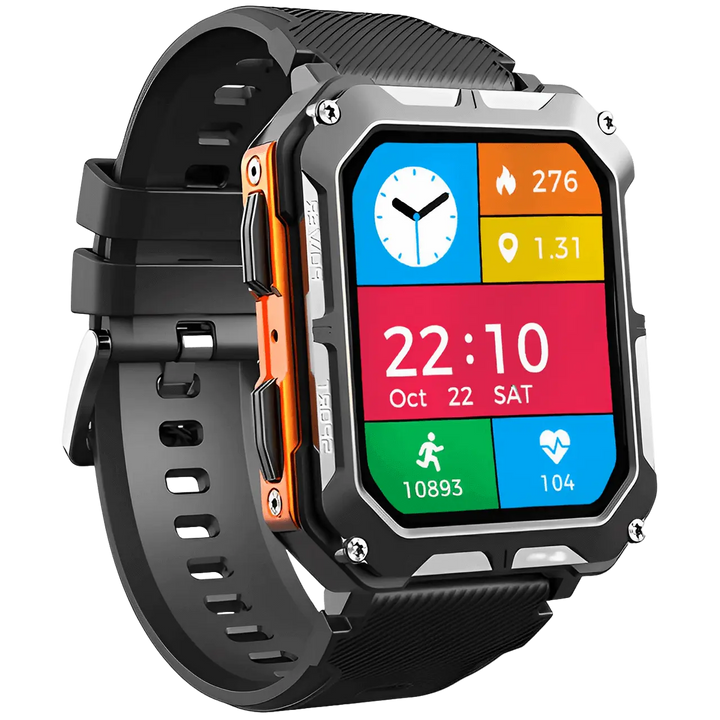 Robuuste Smartwatch met Hartslagmeter & Stappenteller - EnduranceX