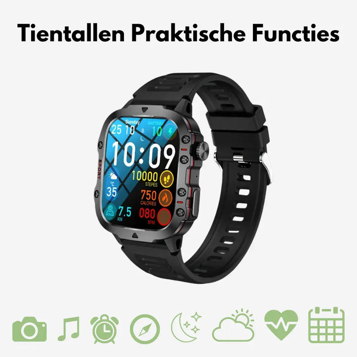 Waterdichte Outdoor Smartwatch - TrailMate