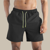 Heren Sneldrogende Zwembroek | Stretch Stof | Half-Lange Shorts