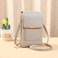 Modna skórzana damska torba na ramię antykradzieżowa - SecureStyle