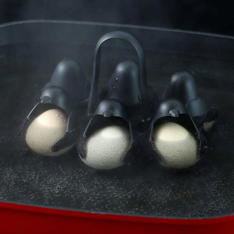 3-in-1 Eierkoker met Schattig Design - EggPenguin