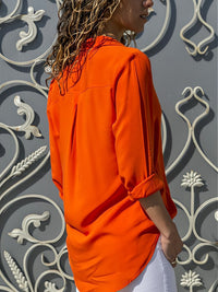 Losse damesblouse met knoopsluiting – Isabella
