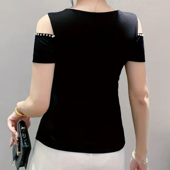 Trendy Cold-Shoulder Top voor Dames - Fenna