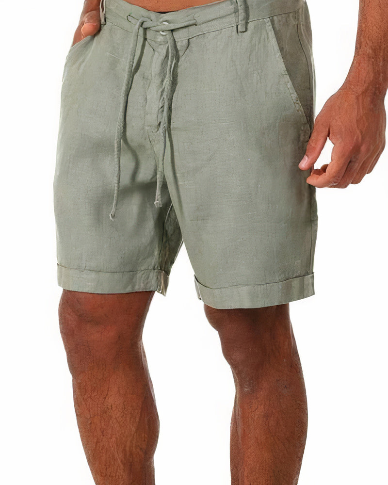 Luxe Linnen Heren Shorts - Armand