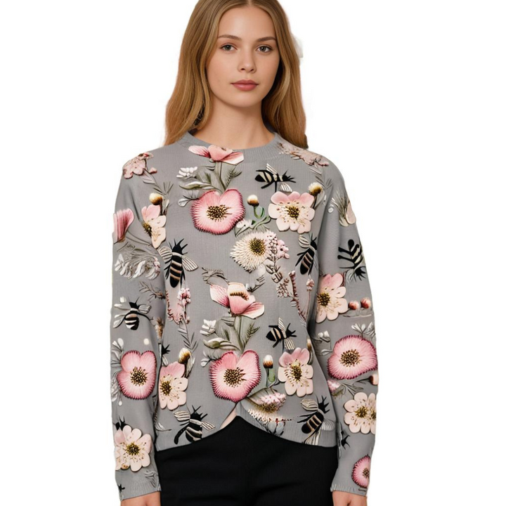 Vrolijke Damestrui met Bloemenprint - Fleur