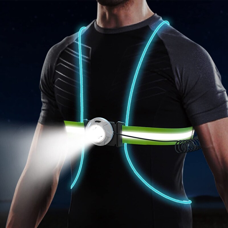 LED Veiligheidsvest voor Hardlopen - ReflectSafe