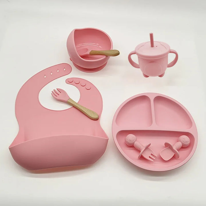 Silicone Eetset voor Baby's - TinyBites