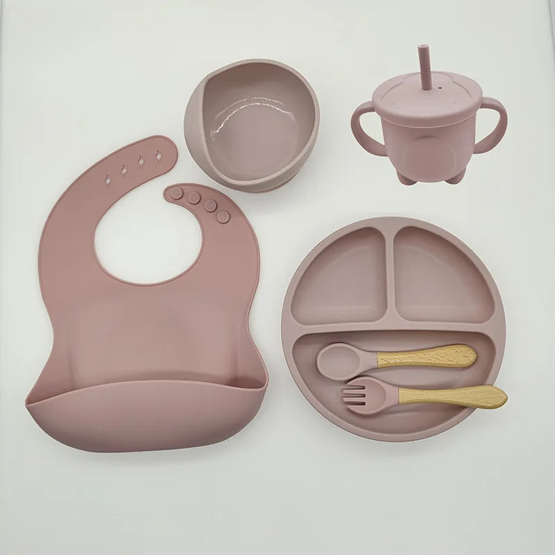 Silicone Eetset voor Baby's - TinyBites