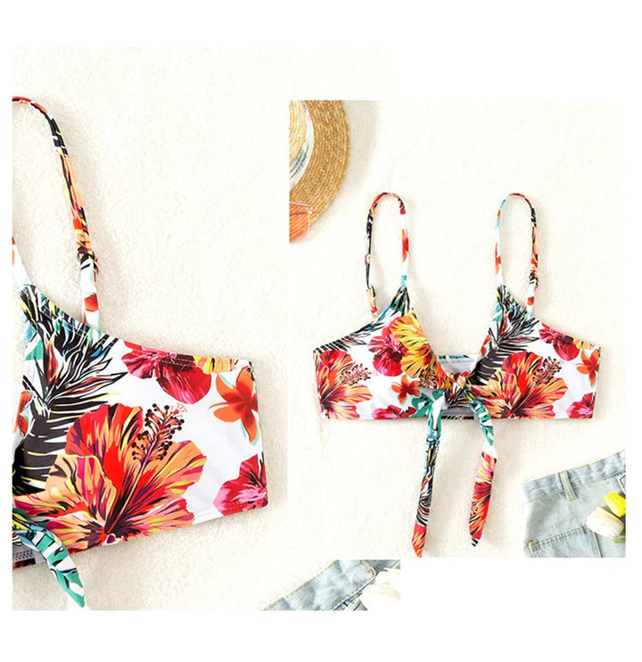 Bikiniset met Hoge Taille en Cover-up – Amira