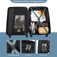 3-Delige Blauwe ABS-Hardshell Kofferset – Belgrado